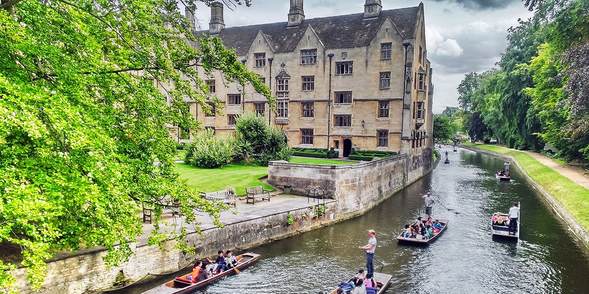 Punting in the River Cam